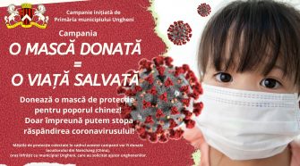 mască donată coronavirus campanie de binefacere