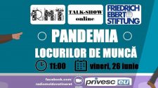 Radio Moldova Tineret de invită la un Talk show ,,Pandemia locurilor de muncă”.