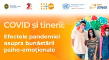 Eveniment de prezentare a rezultatelor cercetării: Covid-19 și Tinerii: bunăstarea psiho-emoțională