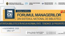 Forumul Managerilor 2020 bnrm