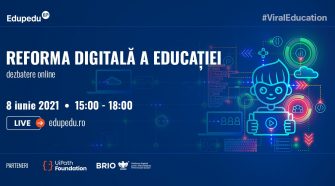 dezbatere online digitalizarea educației